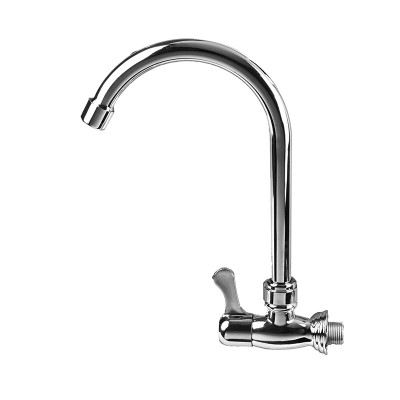 Classic Single Handle Wall Mounted Basin Plastic Wall Mounted Faucet antique brass basin faucet