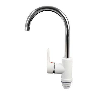 high quality plastic swan neck water tap faucet for kitchen sink 3 way kitchen faucet